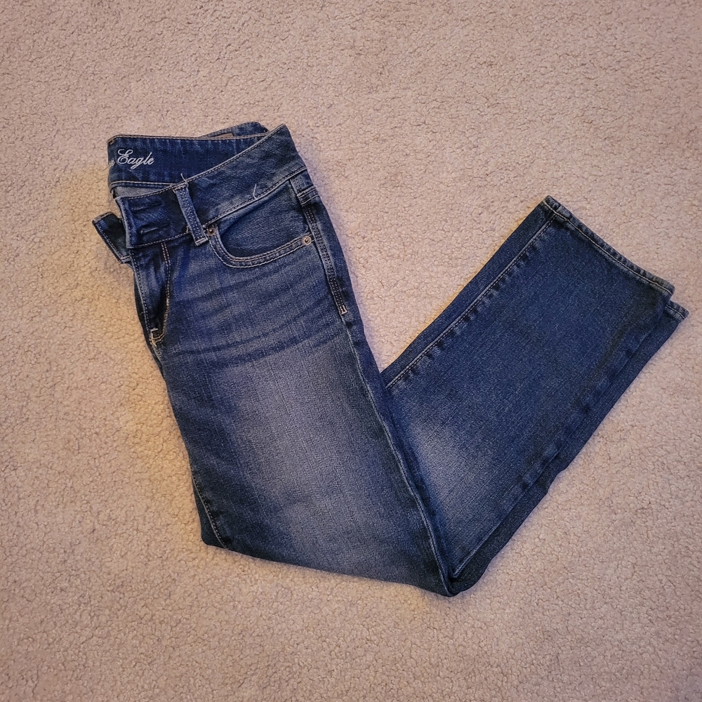 AEO Artist Crop Jean